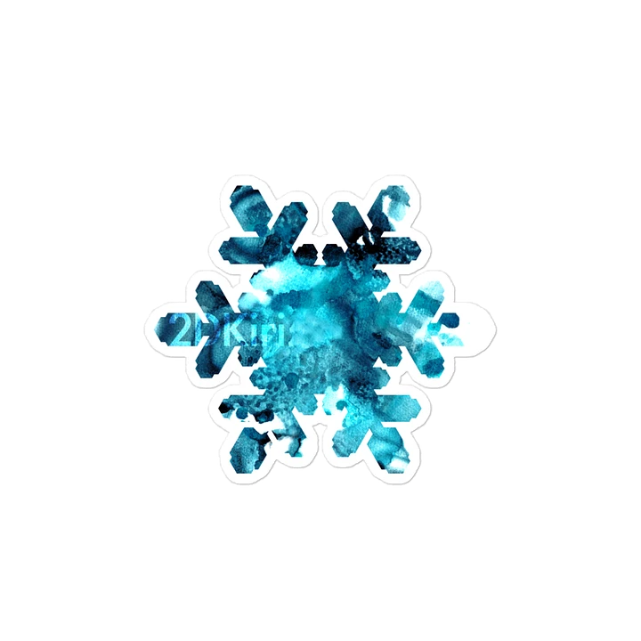 Blue Snowflake Magnet product image (2)