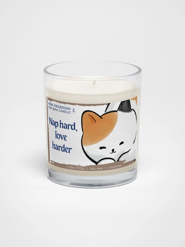 Calico Cat Lover Best Gift, Large Capacity, Great Value & Eco-Friendly Candle – 1.2 lbs of Pure Serenity product image (1)