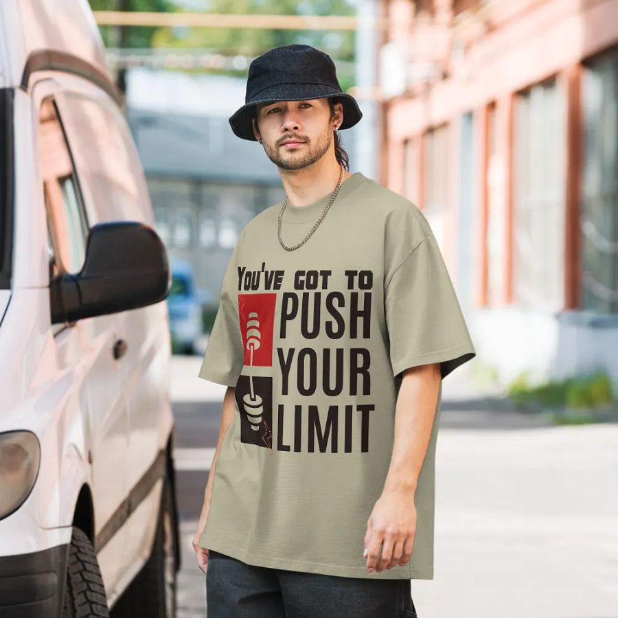 You've got to push your limit faded tee product image (7)