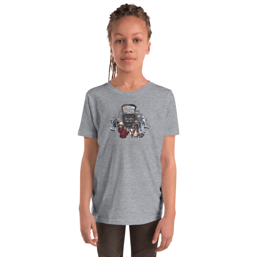 Youth Short Sleeve Tee (Multi-Color Design) product image (4)