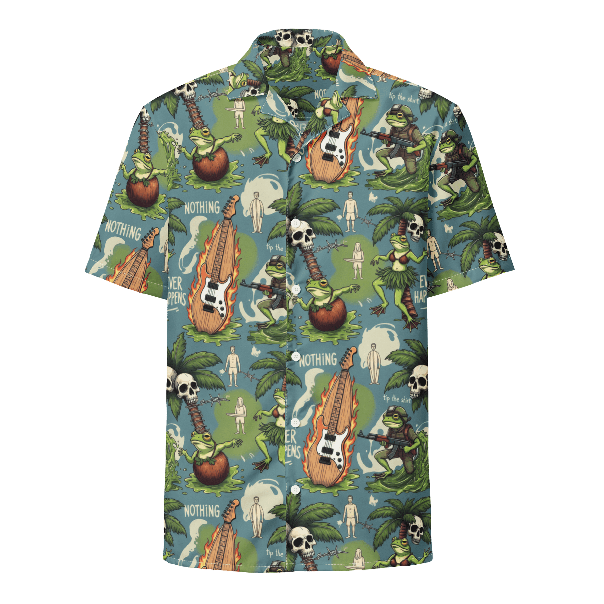 The "Nothing Ever Happens" Button-Up product image (1)