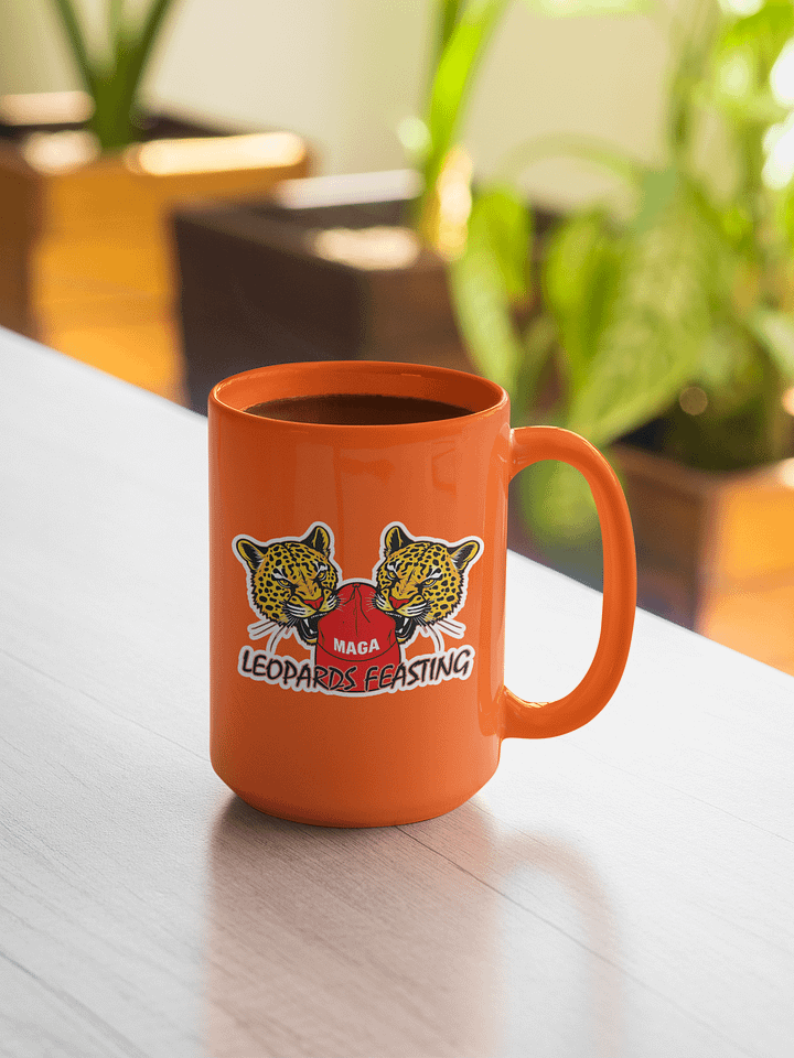 Leopards Feasting On MAGA - Sticker product image (2)