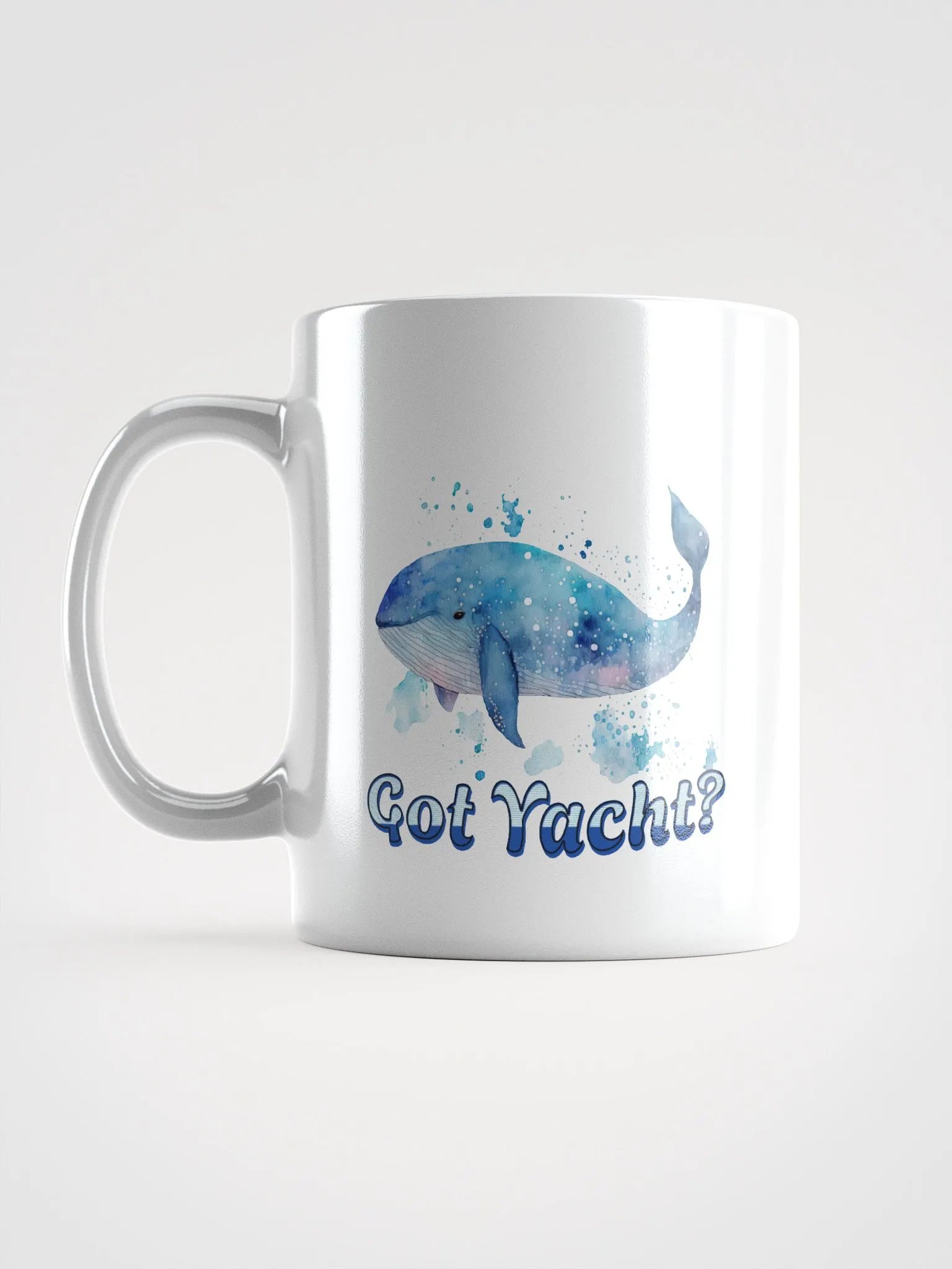 Comic Whale 'Got Yacht?' Mug product image (6)