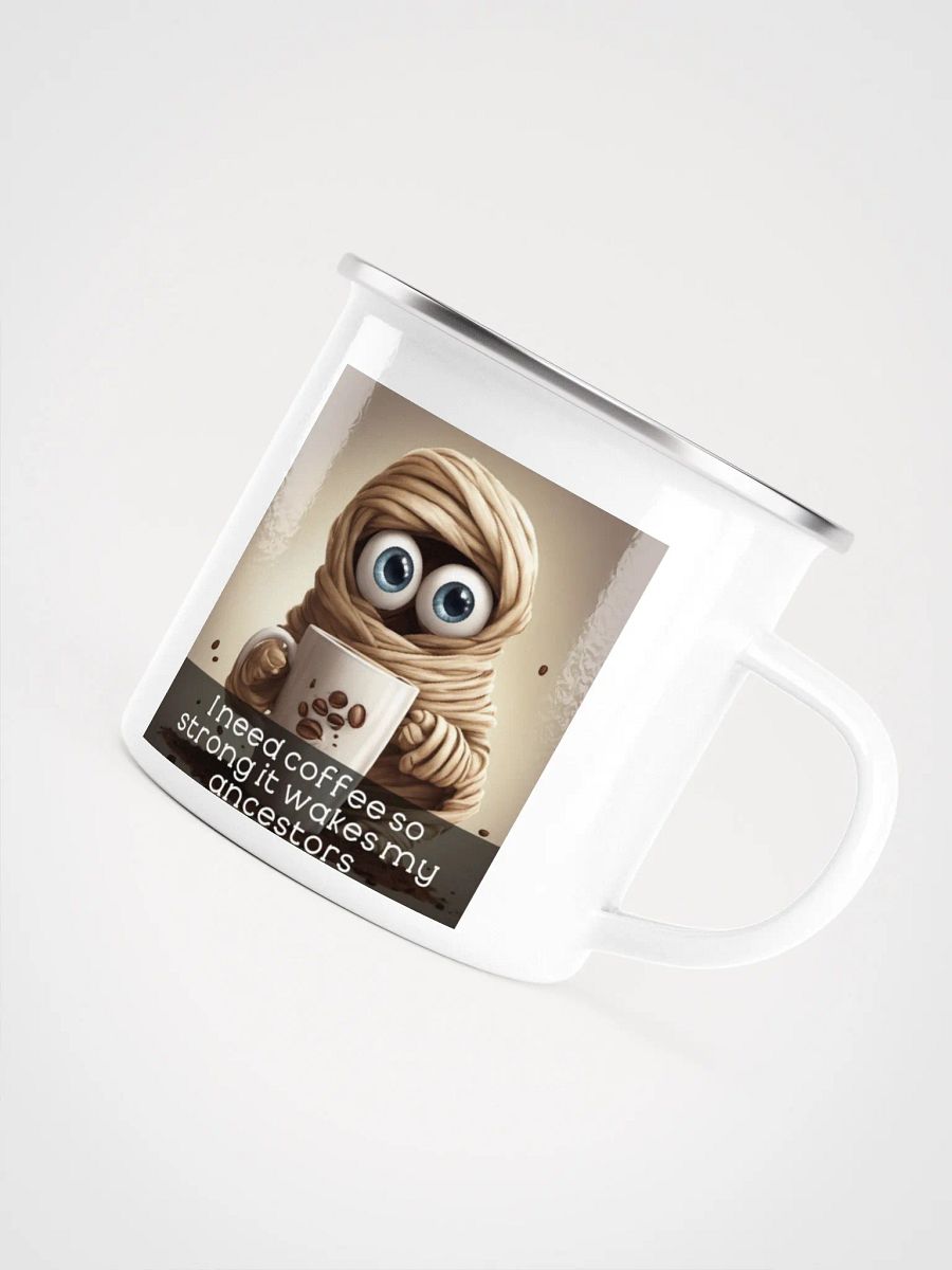 Ancestor Strength Coffee Enamel Mug product image (5)