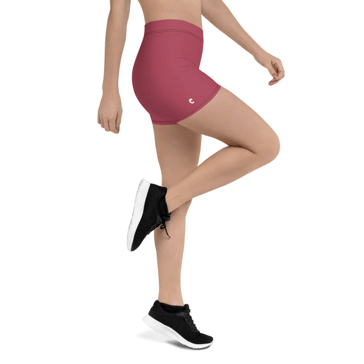 Dark Red Everyday Seamless Shorts product image (2)