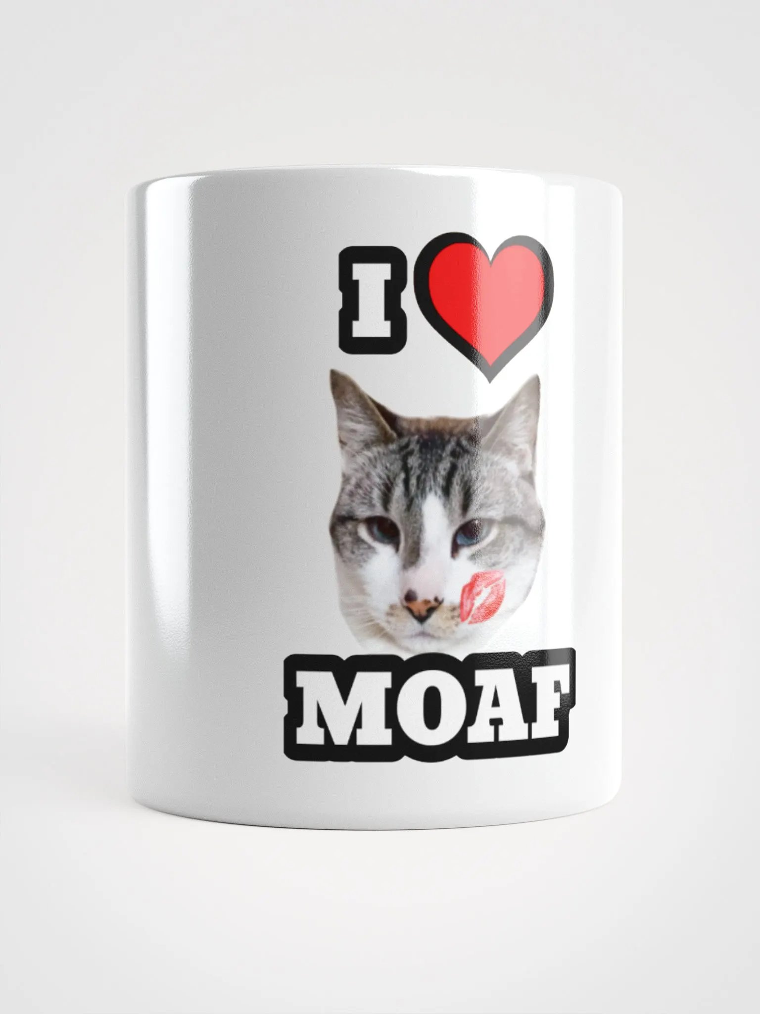 I ❤️ Moaf Glossy Mug product image (5)