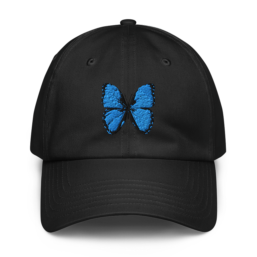Electric Blue Butterfly Dad Hat product image (1)