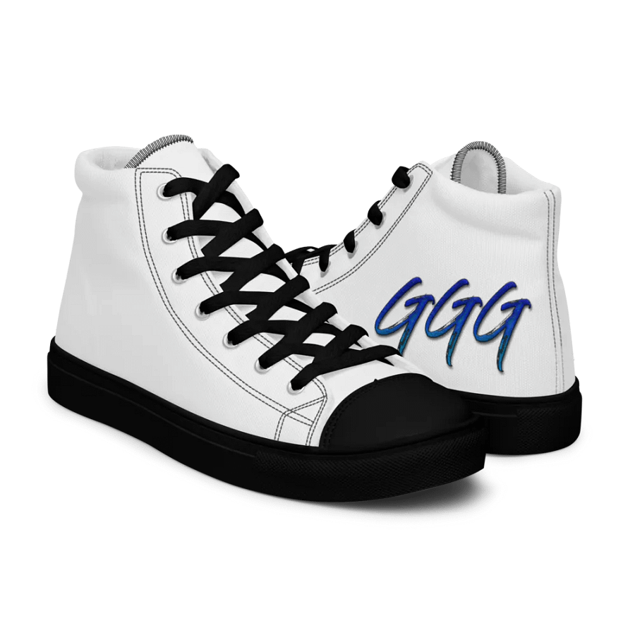 GGG Logo Women's High Top Canvas Shoes product image (9)