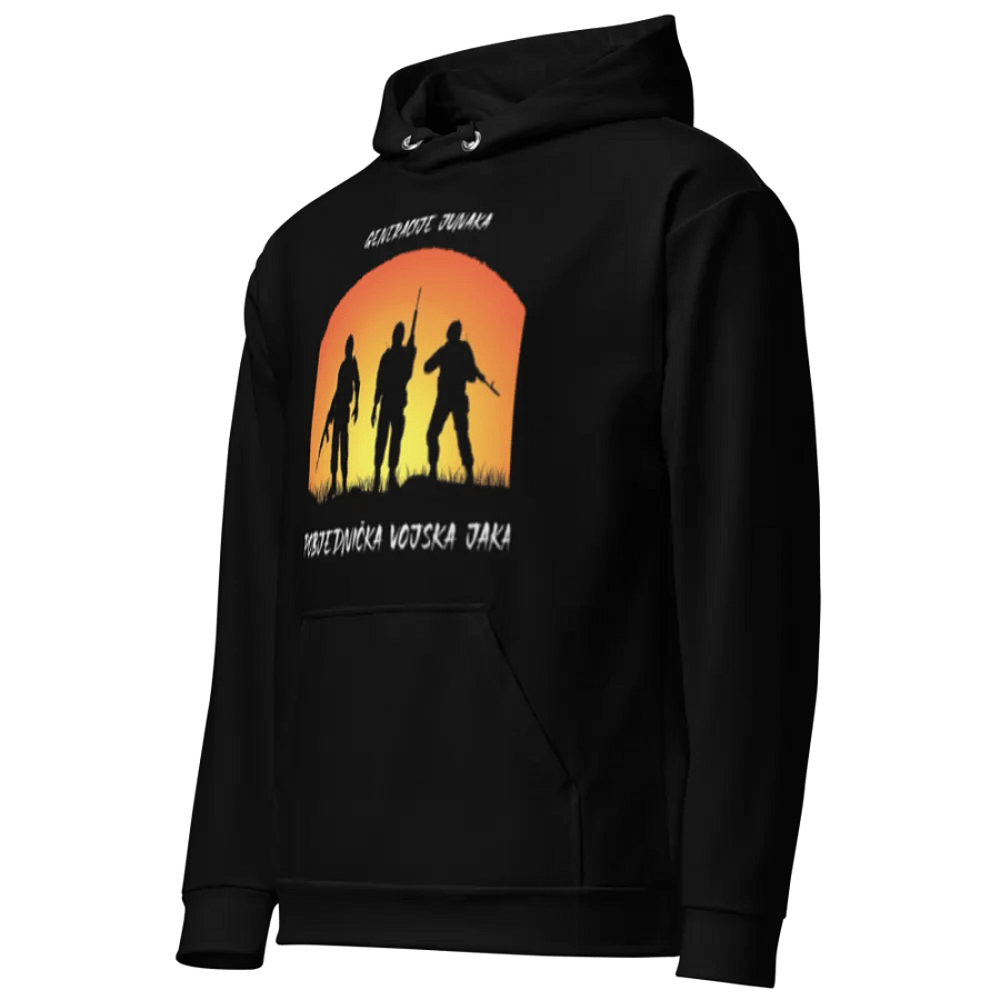 Heroic Sunset Soldiers Unisex Hoodie product image (7)