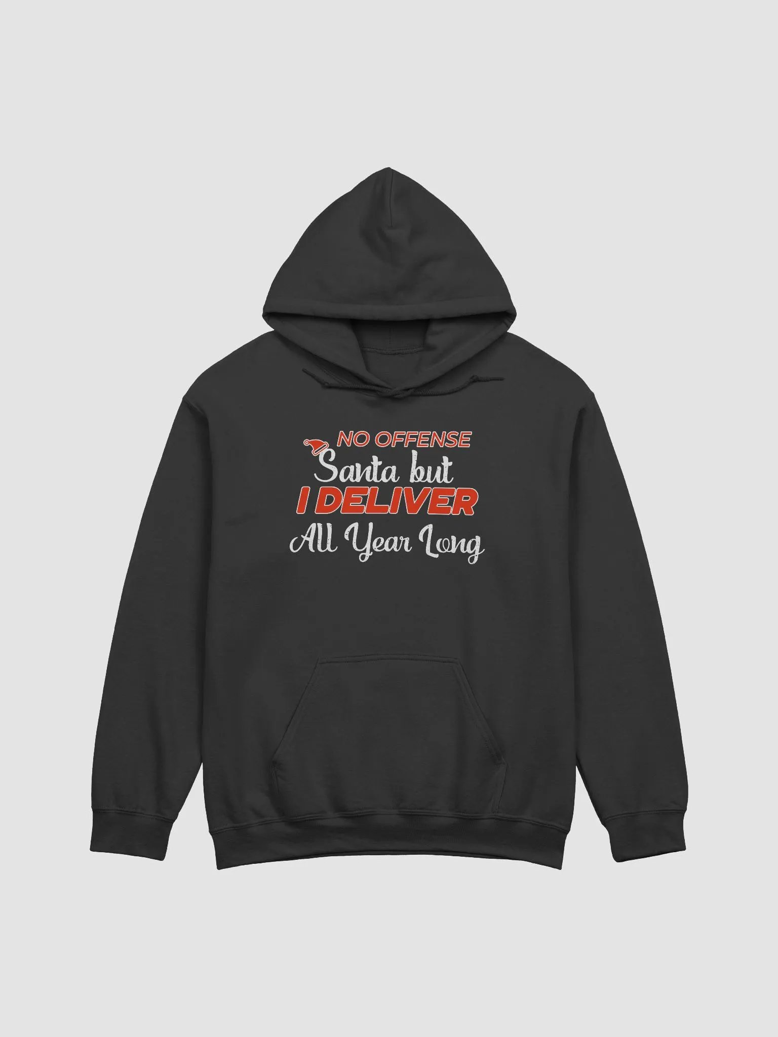 No offense Santa Postal Worker Unisex Hoodie product image (2)