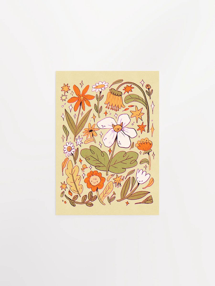 Flower Cat Print product image (2)