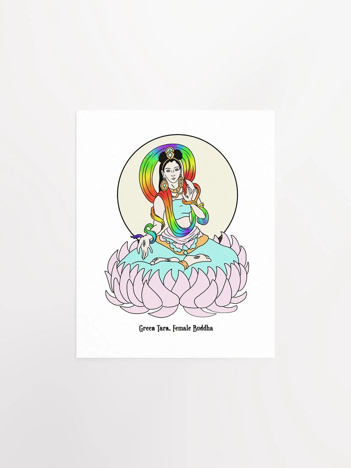 Green Tara 8x10 Print product image (1)