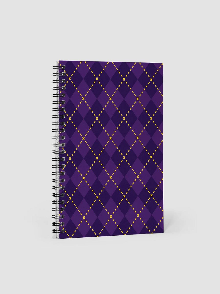 Co-Host Pantone Argyle Spiral Bound Notebook product image (1)