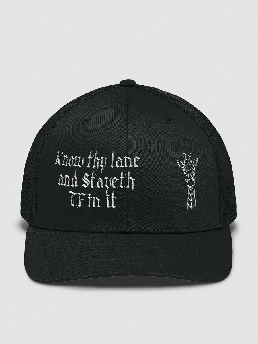 Know thy lane snapback product image (1)
