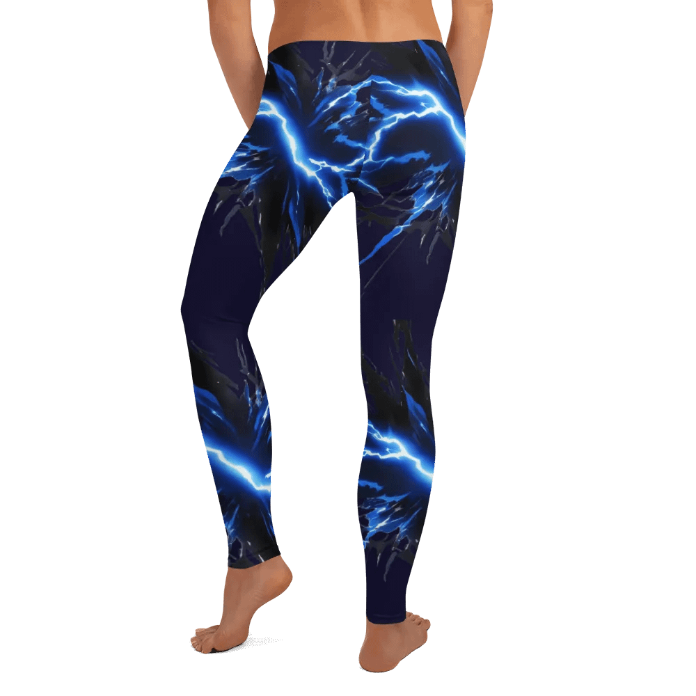 Blue Voltage Splat Yoga Pants product image (9)