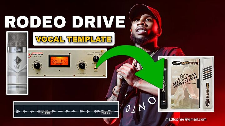Tory Lanez Rodeo Drive Vocal Template product image (1)
