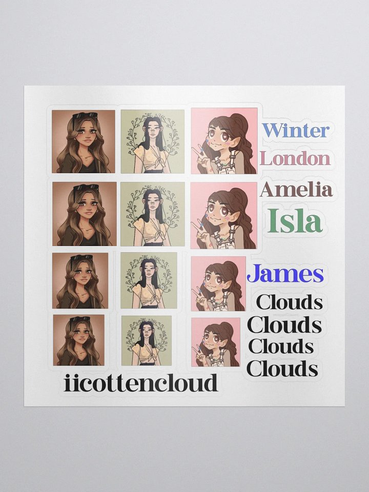 The Cloud Crew Stickers product image (1)