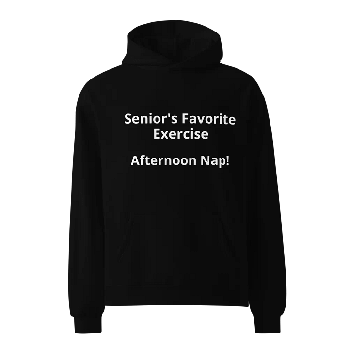 Age is just a number, but comfort is forever—rock it with style in your oversized hoodie product image (1)