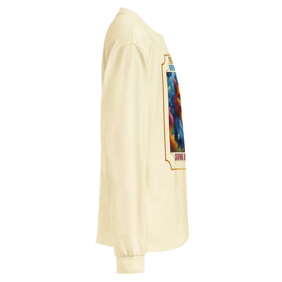 Whimsical Nurse Cat Long Sleeve Shirt product image (26)