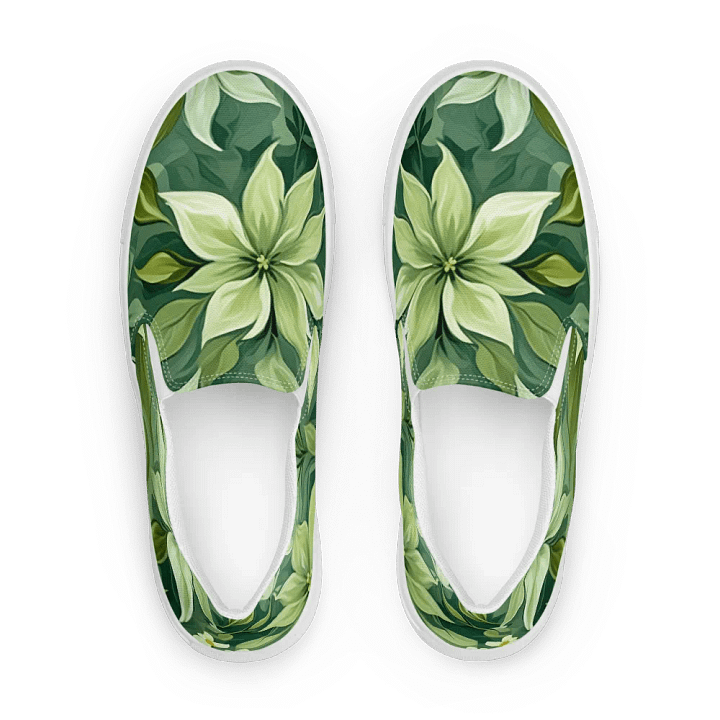 Harmonious Greenery Slip-Ons product image (1)