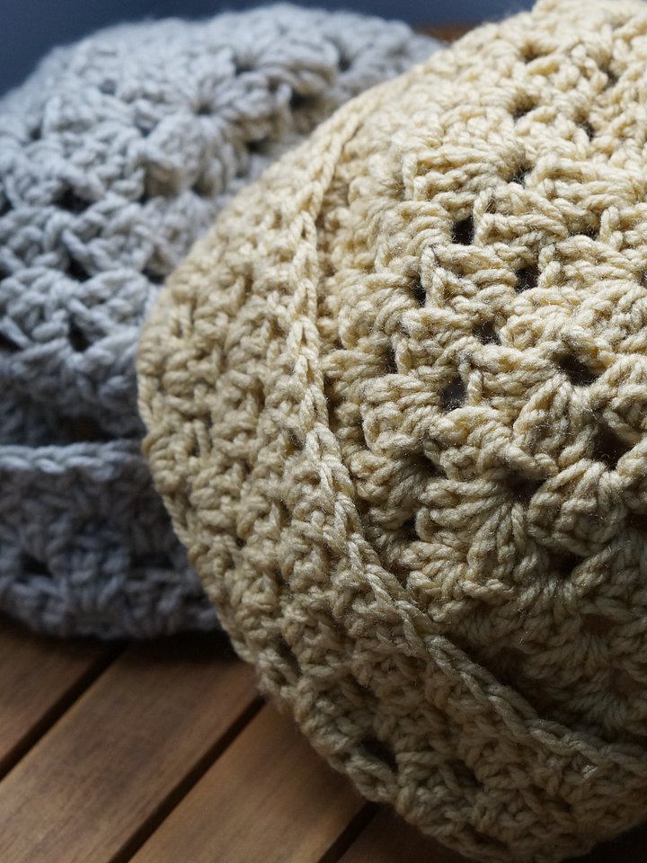Granny stripes fisherman beanie pdf pattern product image (2)