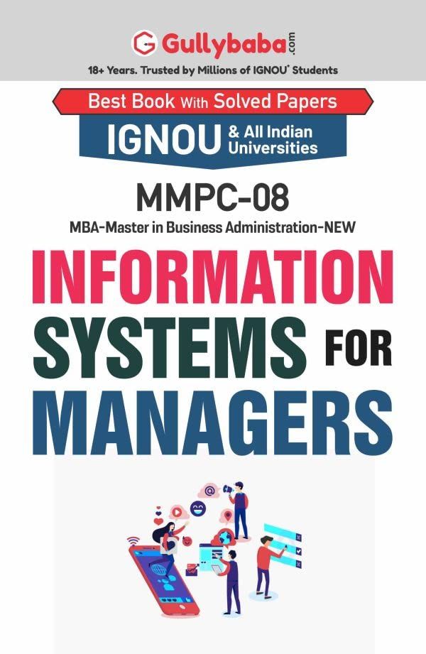 IGNOU MMPC-08 Information Systems for Managers product image (1)