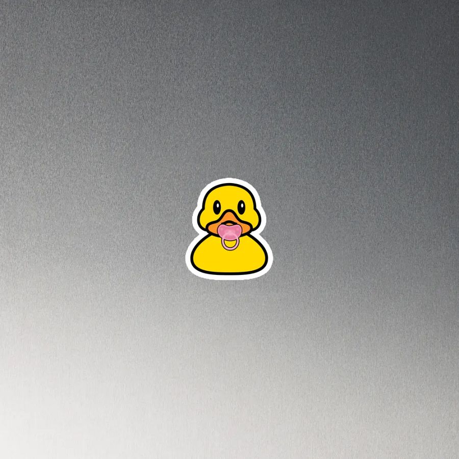 Baby Girl Cruise Duck Magnet product image (4)