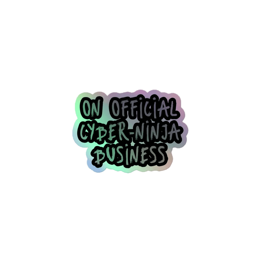 Official Cyber-Ninja Business (Holo) product image (1)