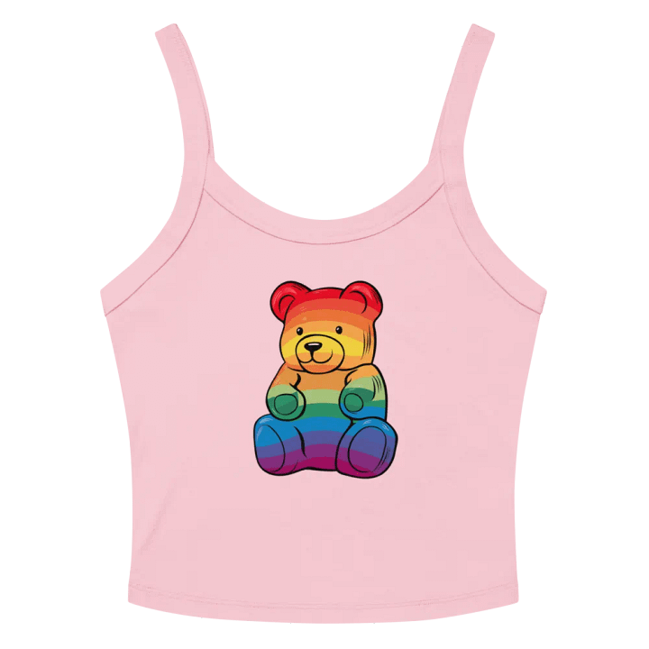 Rainbow Teddy Bear Women's Tank Top product image (2)
