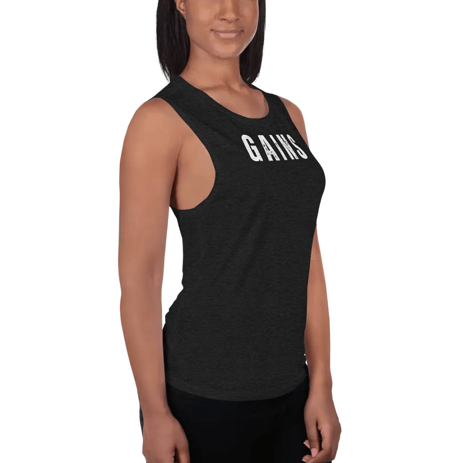 Gains Women's Muscle Tank product image (4)