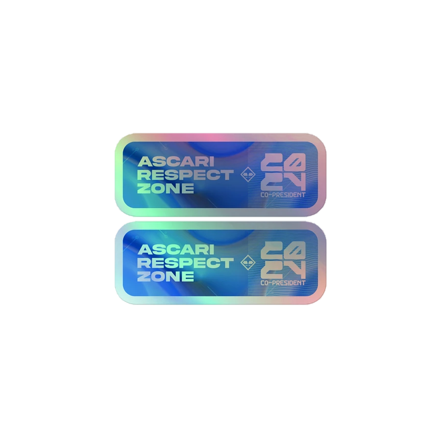 Ascari Respect Zone 2024 Sticker (Holographic) product image (1)