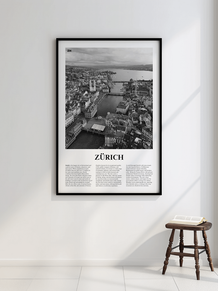 Zurich 02 Newspaper Poster product image (2)