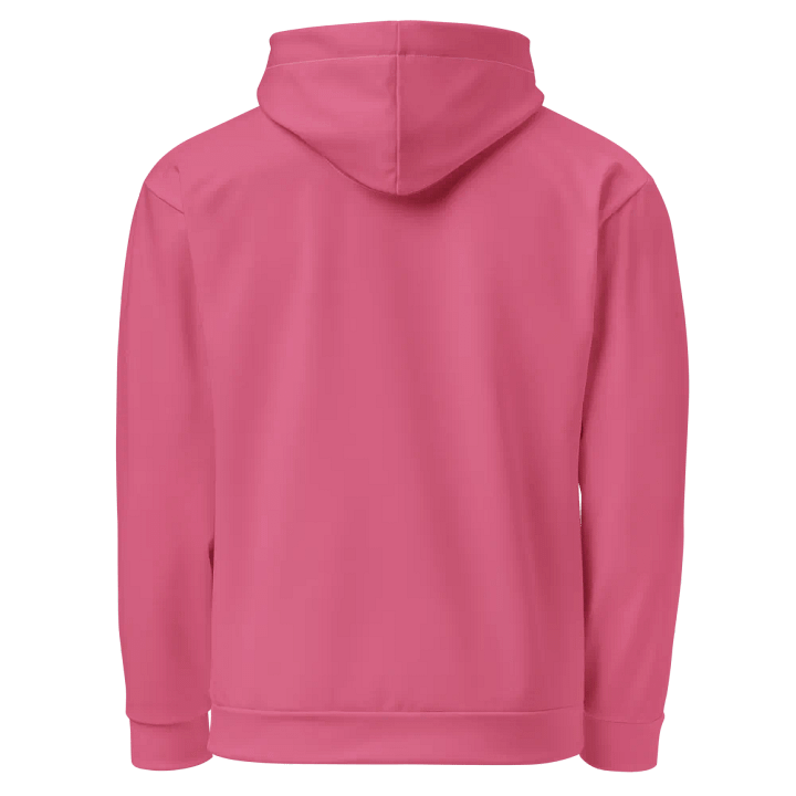 Plain Rosy Blush Pink Soft Summer Unisex Recycled Polyester Heavyweight Premium Hoodie by Treasure Pie product image (2)