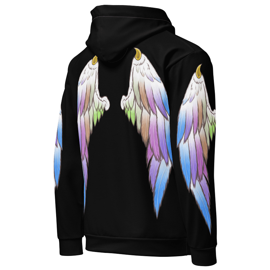 Rainbow Pride Angel Hoodie - Positions C product image (2)