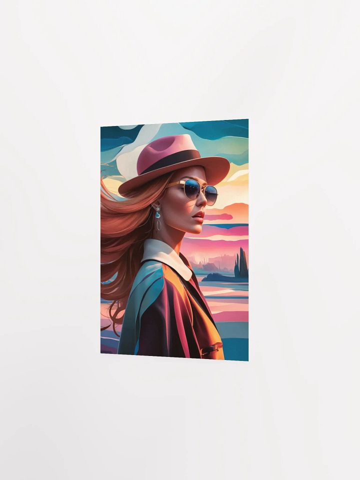 Abstract illustration of a Woman Poster - 22 product image (11)