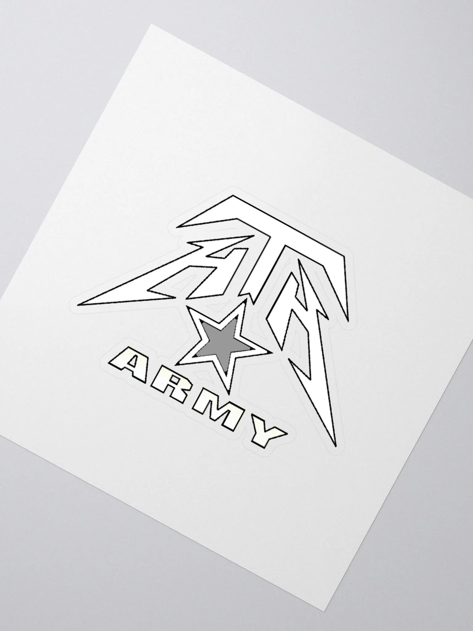 HTH Army Winged Emblem Stickers product image (4)