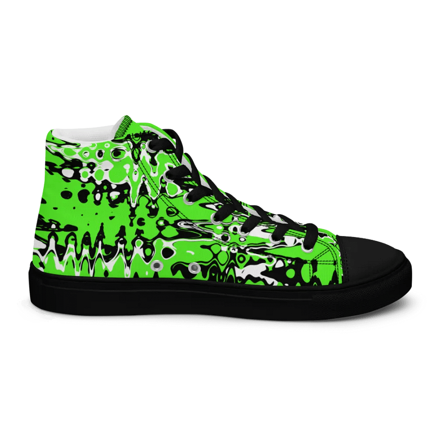 cybergreen high top canvas shoes (womens) product image (8)