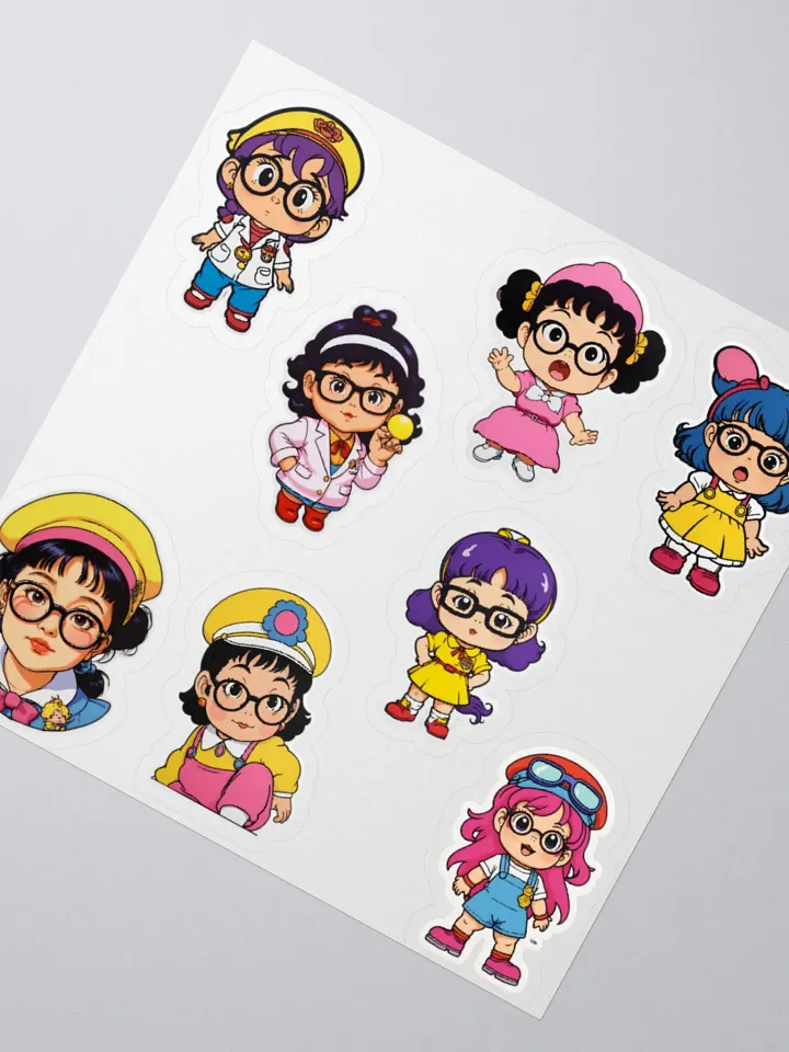Dr. Slump Arale Chan Style Sticker Collection product image (6)