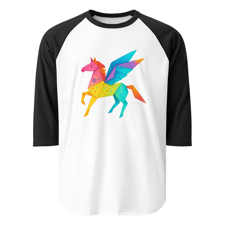 Origami Pegasus Raglan Tee product image (2)