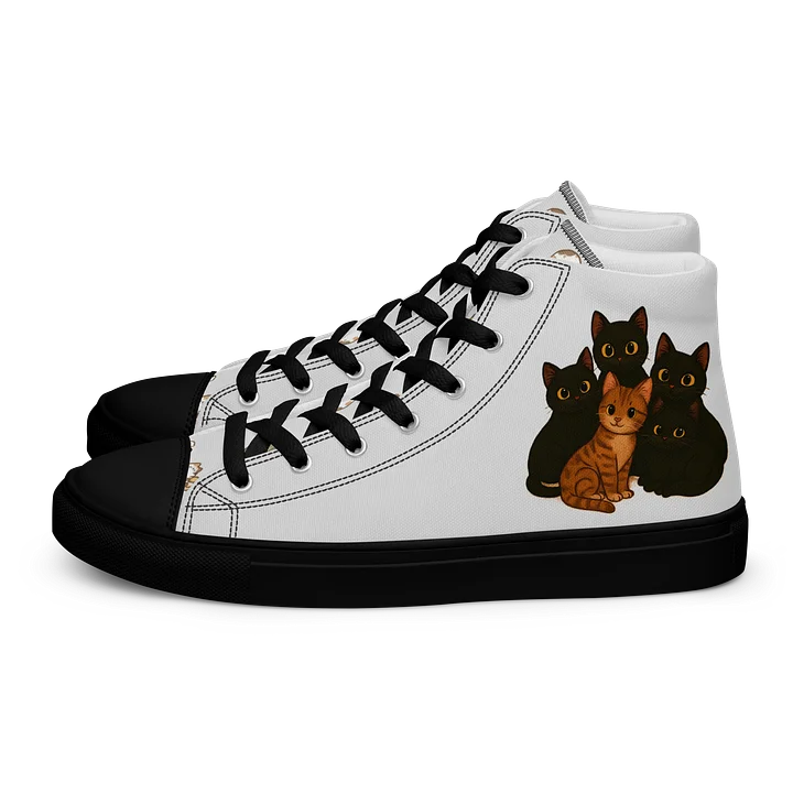 Kitty Cat Men's High Top Shoes product image (1)