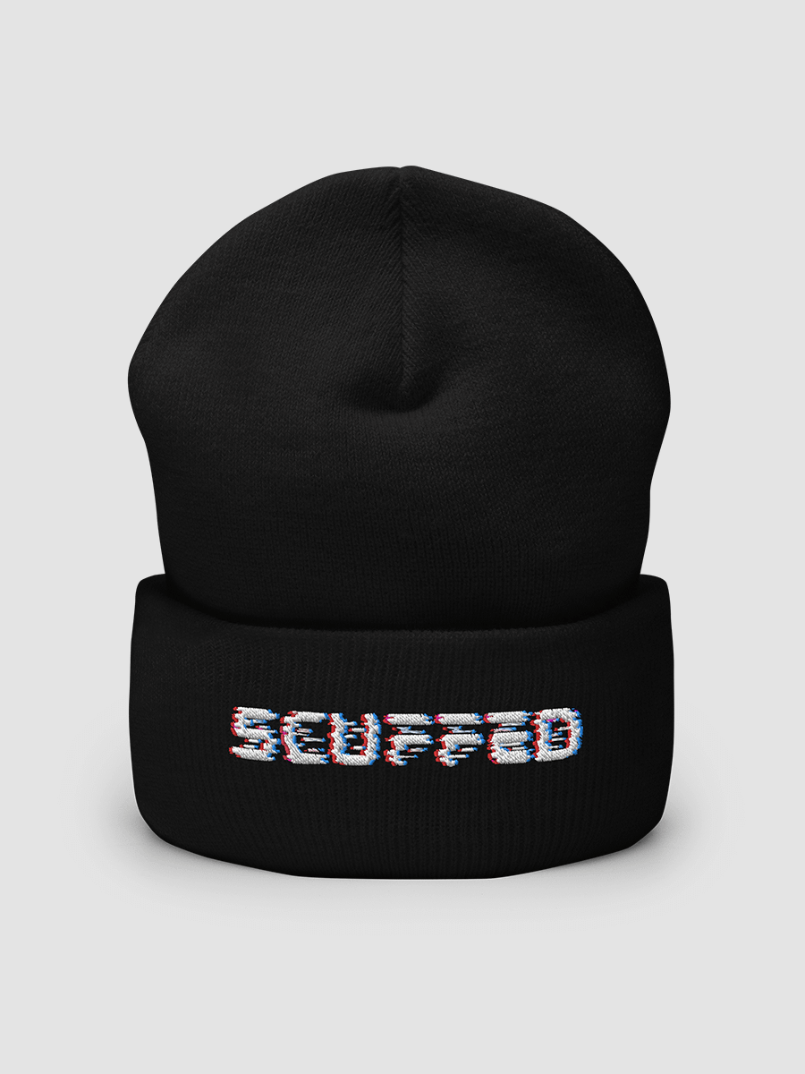 SCUFFED AND CUFFED GLITCHED BEANIE V1 product image (2)
