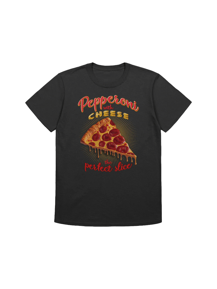 Cheesy Pepperoni Delight T-Shirt product image (2)