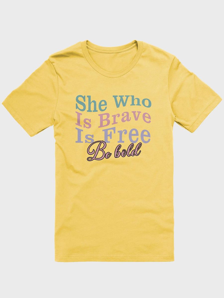 Brave & Free Motivational T-Shirt product image (2)