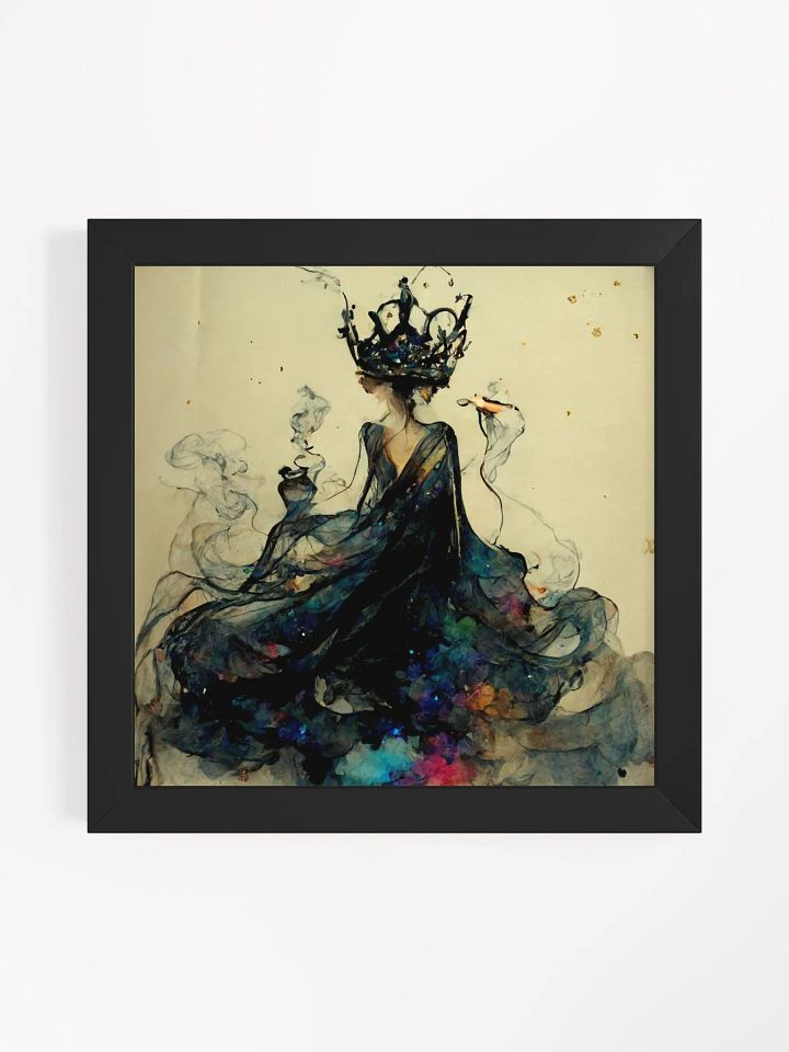 Vibrant Ayous Wood Framed Matte Poster product image (3)