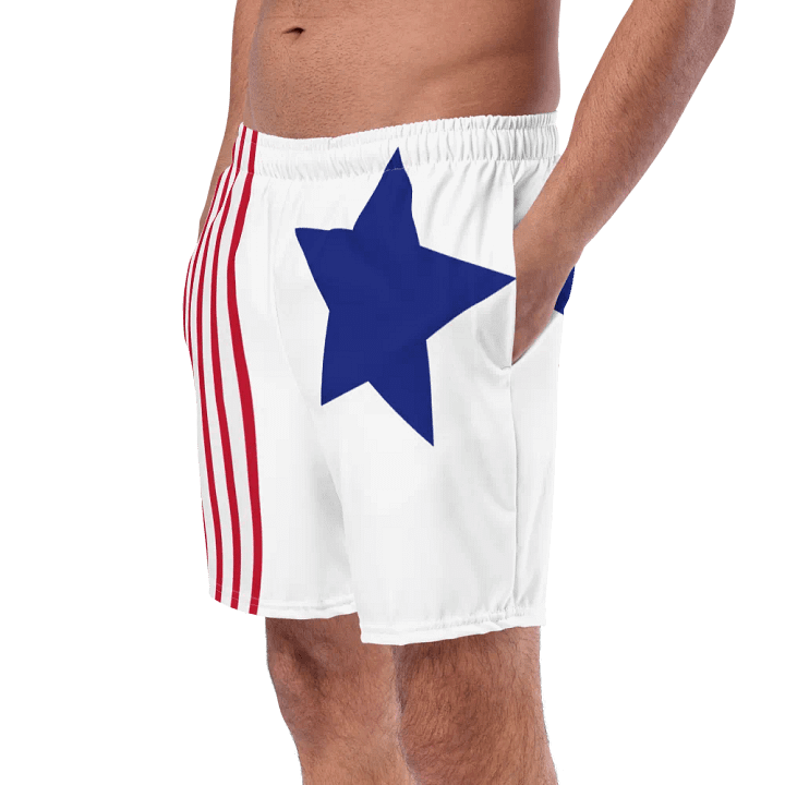 Old Glory Ribbons Swim Trunks product image (2)