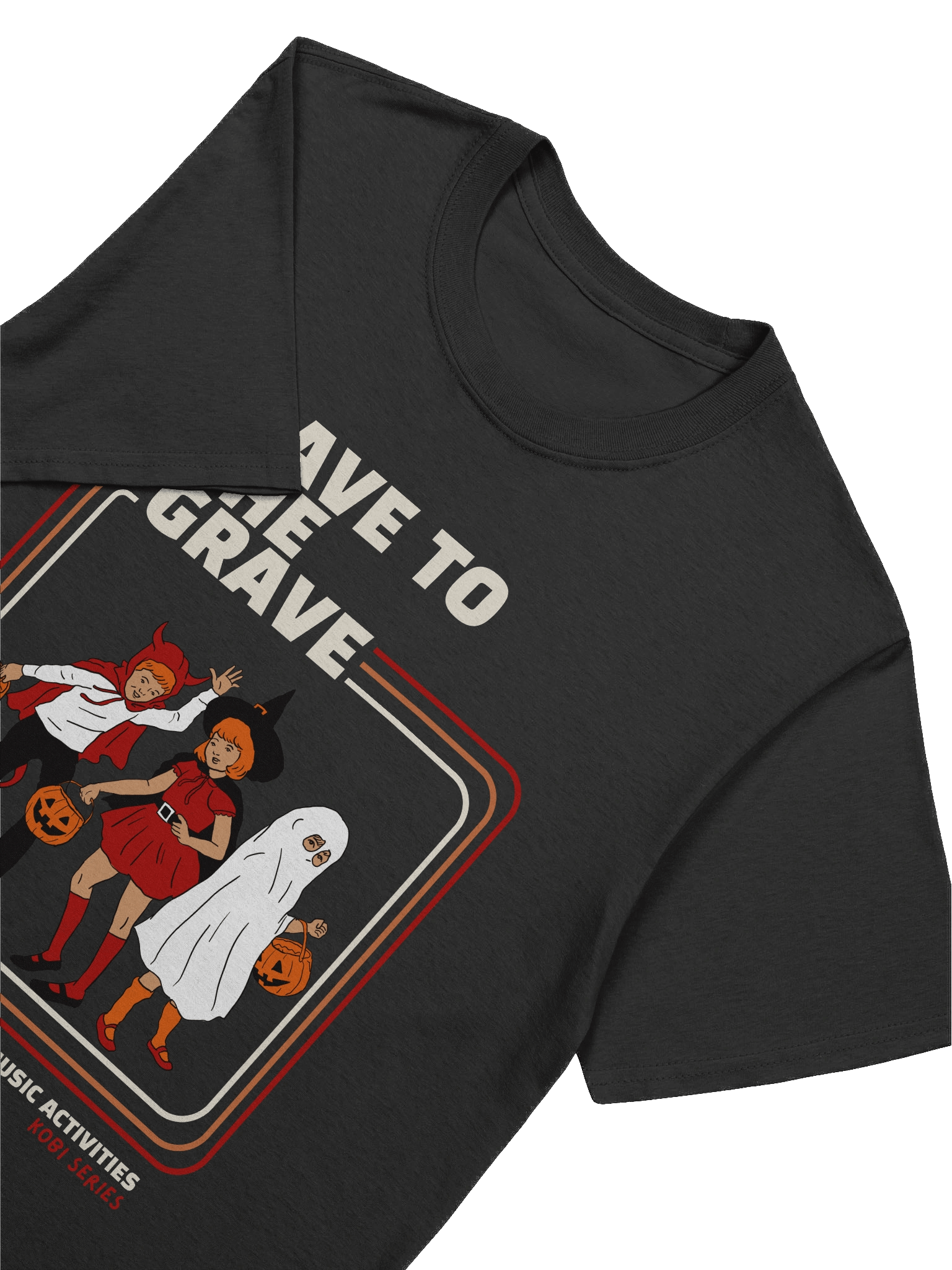 Rave to the Grave Halloween Unisex T-Shirt product image (9)