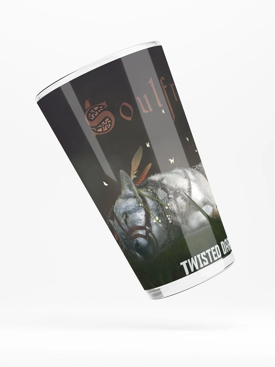 Soulframe: The Omen Wolf known as Orengall - shaker pint glass product image (3)