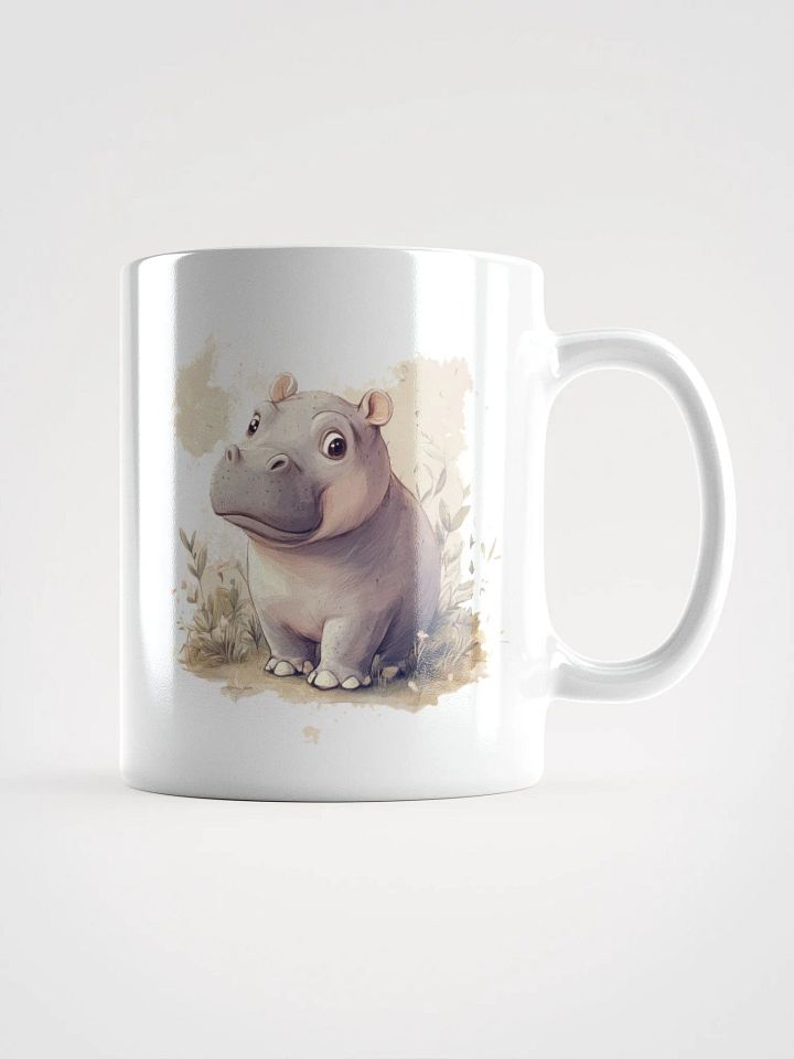 Cute Hippo in the Wild Mug product image (1)