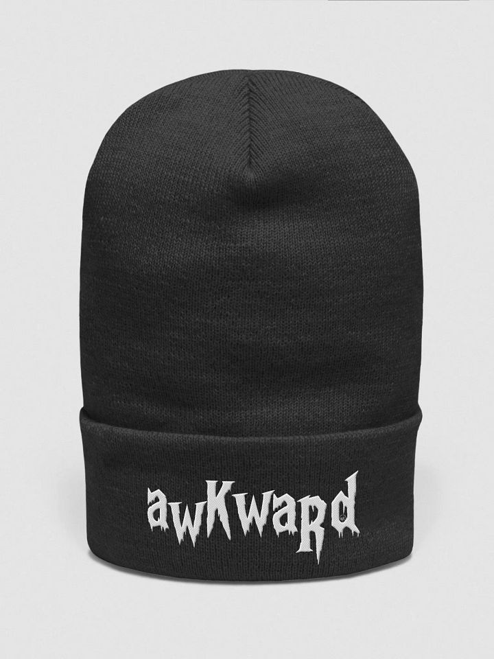 Awkward Beanie (White) product image (2)