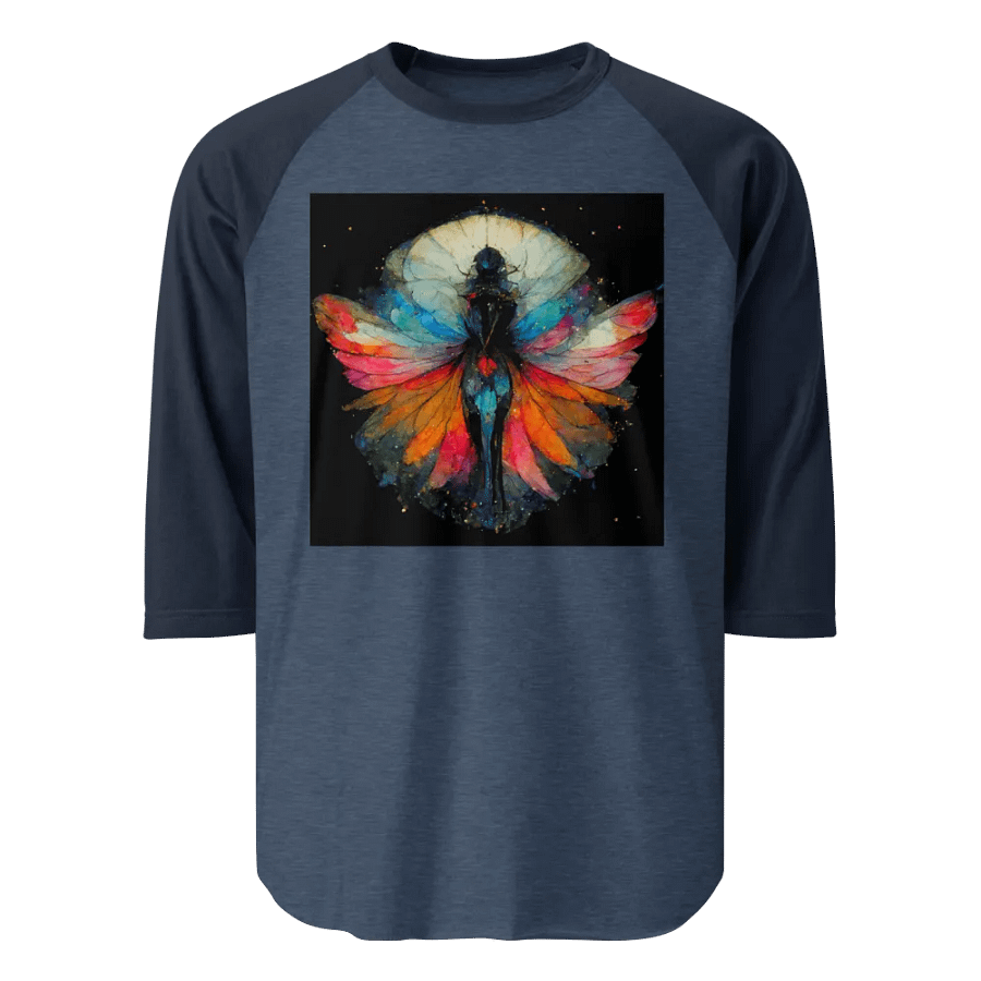 Metamorphosis Fairy Raglan Tee product image (1)